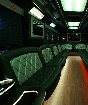 party bus interior